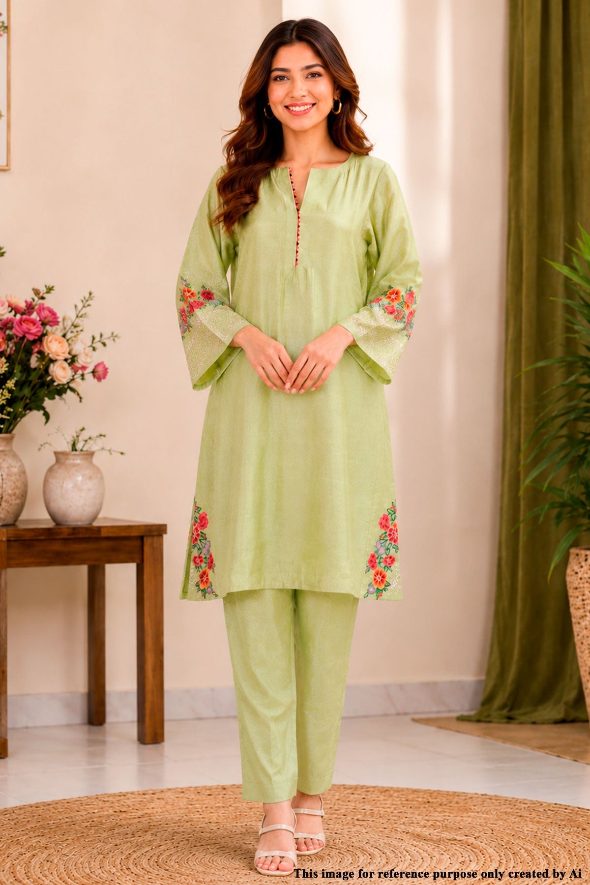 Pista Embroidered Co-ord Set