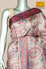 Tussar Silk Weaving Saree Traditional Festive Wear