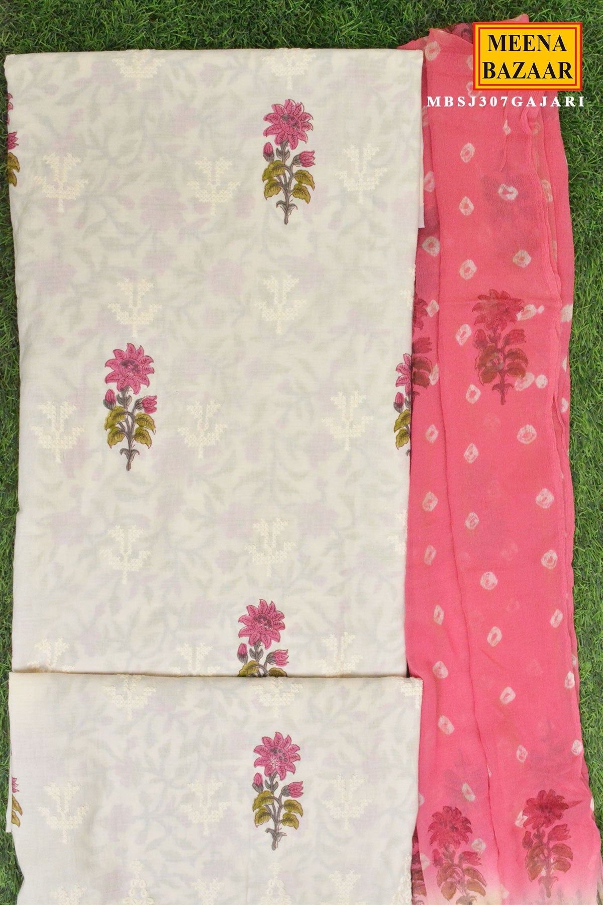 Gajari Floral Suit Set