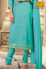 Rama Sequin Embroidered Unstitched Suit