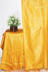 Mango Silk Saree with Signature Weaving Jal