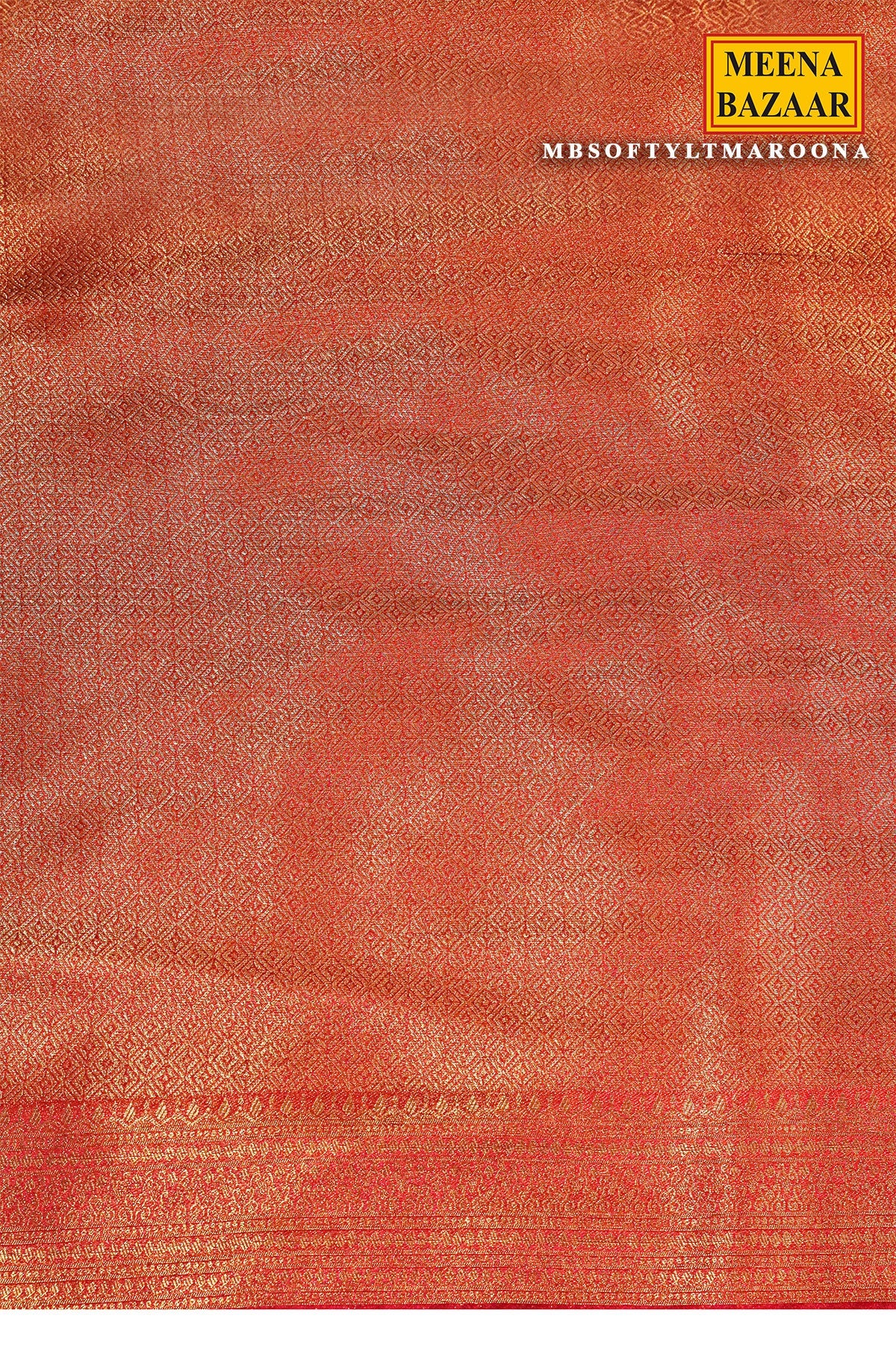 Softy Maroon Silk Weaving Saree