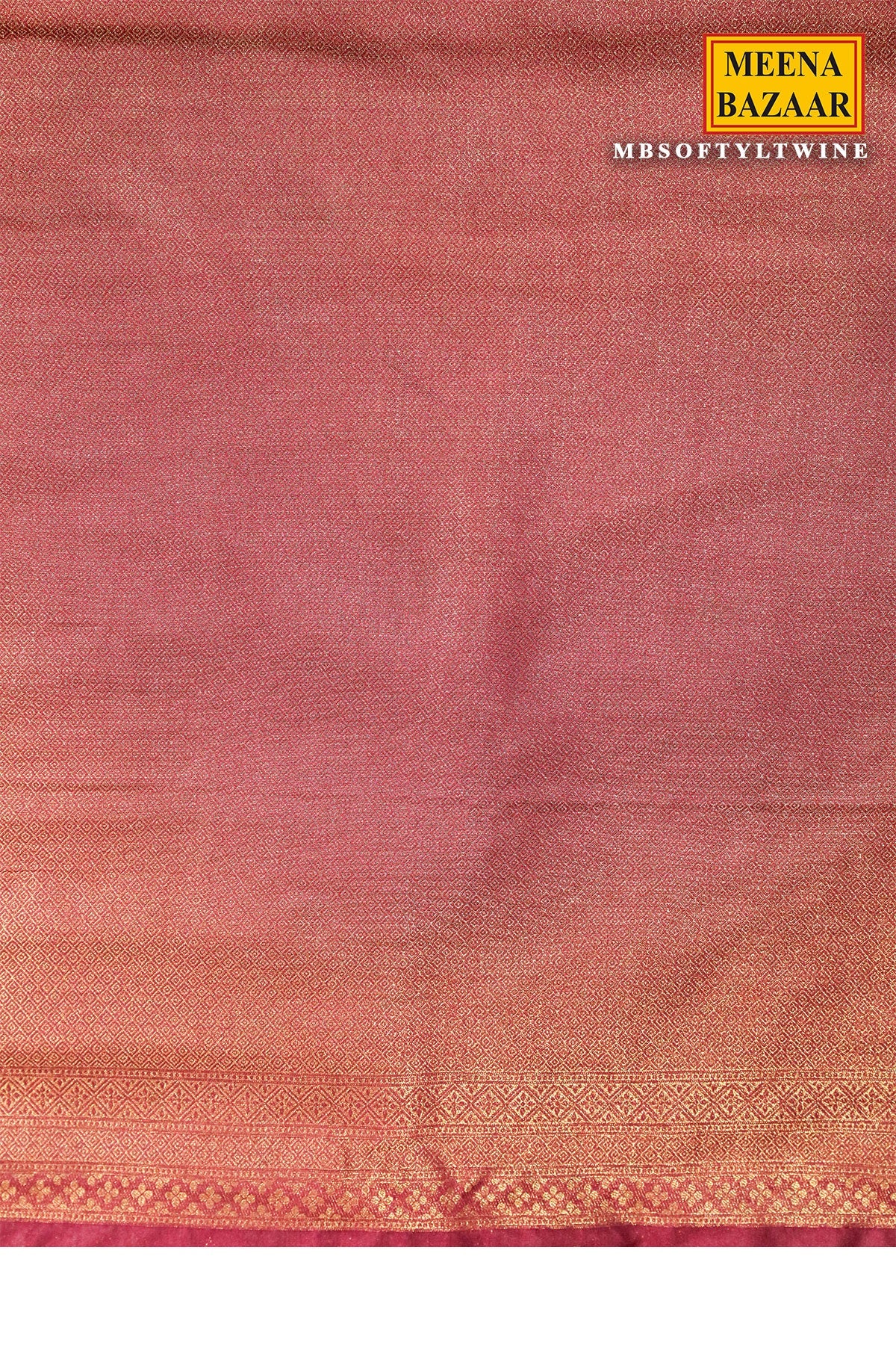 Softy Wine Silk Weaving Jal Saree