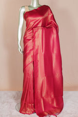 Rani Silk Weaving Saree Elegant Festive & Wedding Wear Saree