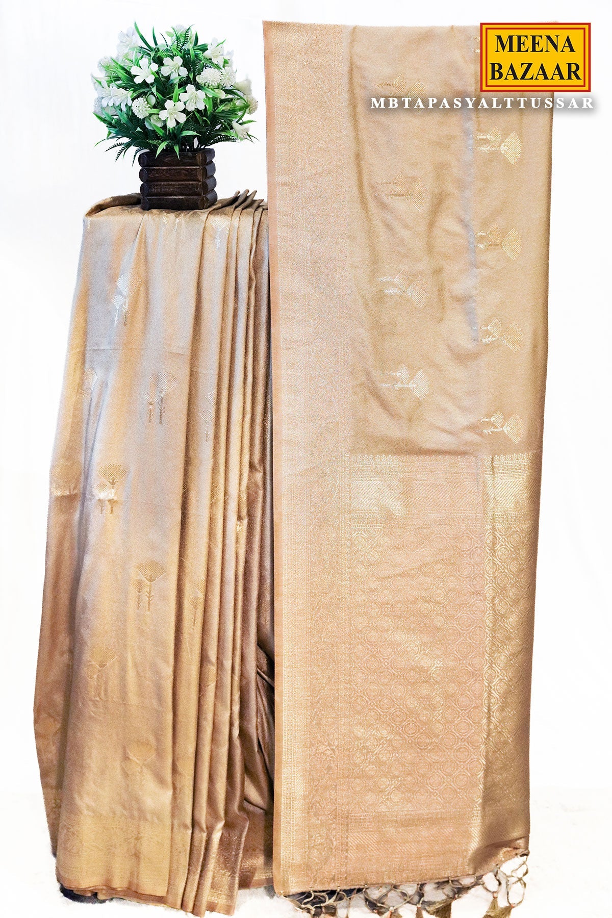 Tapasya Tussar Silk Weaving Saree