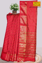 Royal Rani Jal Weaving Silk Saree