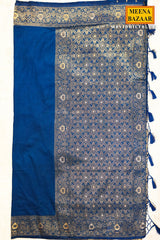 Blue Silk Weaving Saree