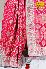 Royal Rani Khaddi Saree – Elegant Traditional Drape